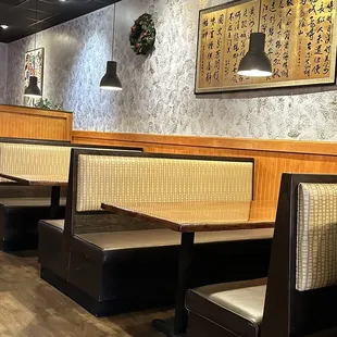 the seating area