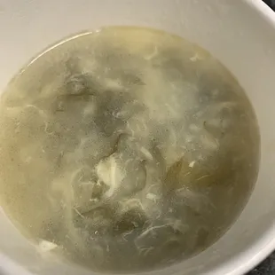Seaweed &amp; Egg Soup