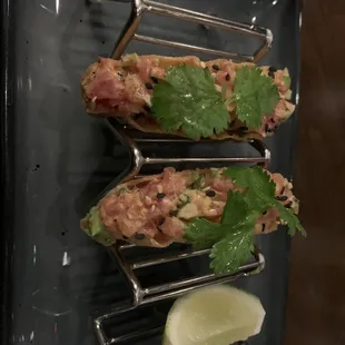 a close up of a plate of food