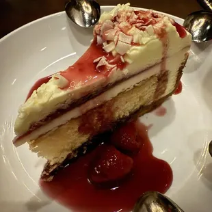 Raspberry cheesecake