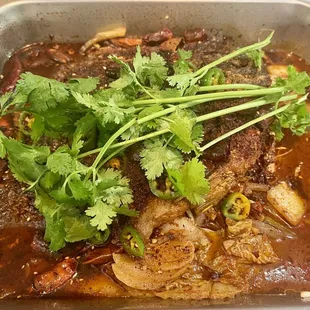 Whole Fish in Casserole