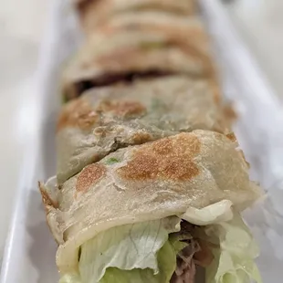 Pan Fried Pancake with Pork (B6)!
