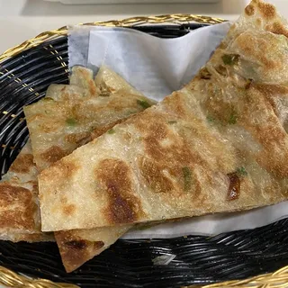 B1. Pan Fried Scallion Pancakes