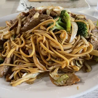 D2. Beef Stir Fried La-Mian