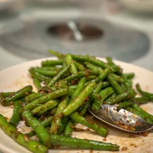 Saute String Bean w.Ground Pork-