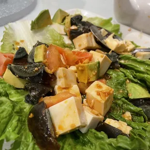 Avocado & Preserved Egg Salad