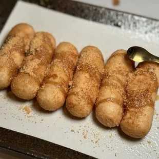 Gluten rice cakes w/ brown sugar