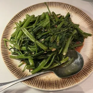 Sauteed Water Spinach