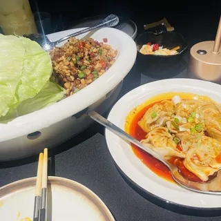 Chicken Lettuce Wrap