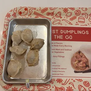 Chicken and Mushroom Dumplings