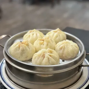 Steamed Buns of the Day- Pork and Green Onions
