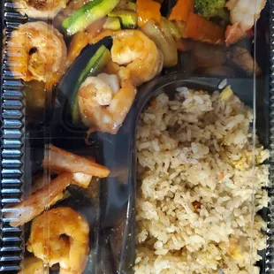 Hibachi shrimp