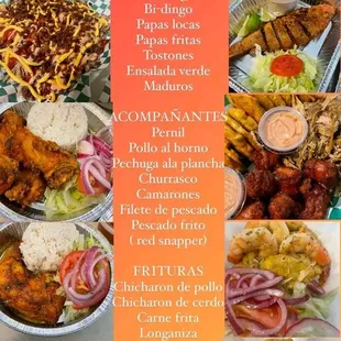 Jibarito Latin Food * Food Truck Menu