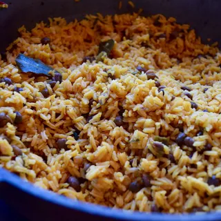 Arroz con gandules (Spanish rice)