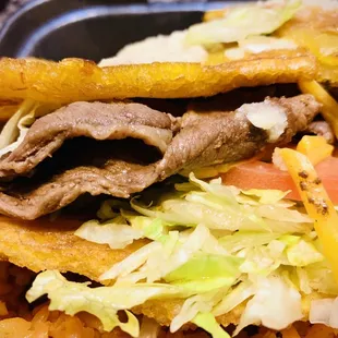 Steak Jibarito