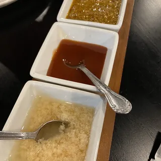 Bottle of homemade hot sauce