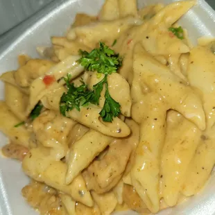 Cajun chicken pasta