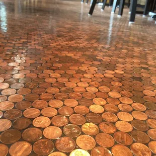 The penny floor