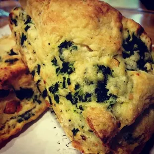 Spinach &amp; Feta Scone