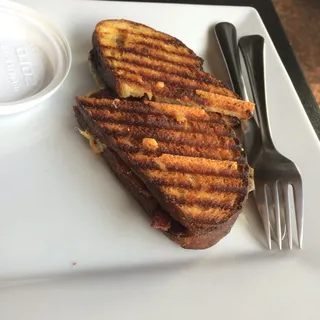 Pepper Bacon Grilled Cheese Sandwich