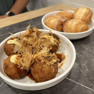 Takoyaki, Fried Buns with Condensed Milk