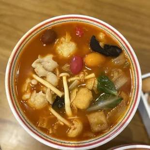 F1 Fish Slices Rice Noodles (Tomato Soup)