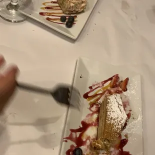 Dessert was good though