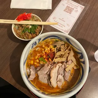 Ground Chicken on Rice Special