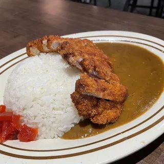Chicken Cutlet Curry Rice