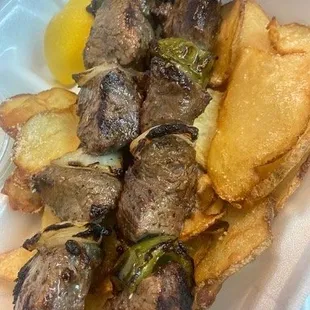 Beef kabob