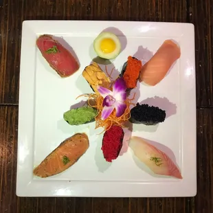 Samples of Nigiri