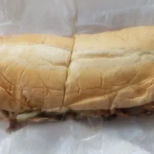 Mushroom steak and cheese