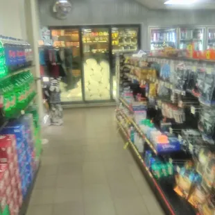 Wide enough aisles..