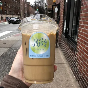 Winter Orange Iced Latte