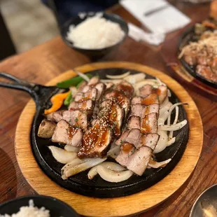 Grilled Pork Belly Plate