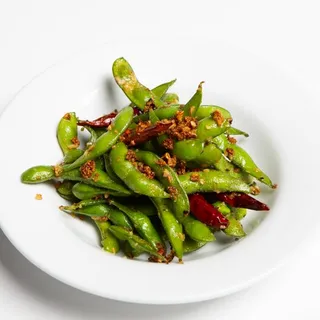 Garlic Edamame