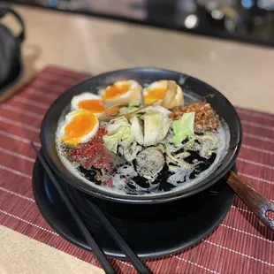 Black Garlic Detox Ramen
