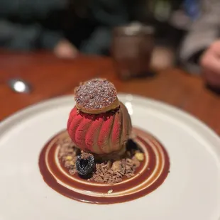 The dessert was so good!