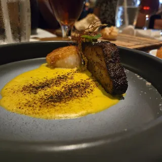 Diver Scallop with Pork Belly