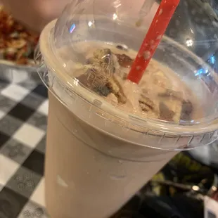 Vegan Shake. STOOOOPID delicious