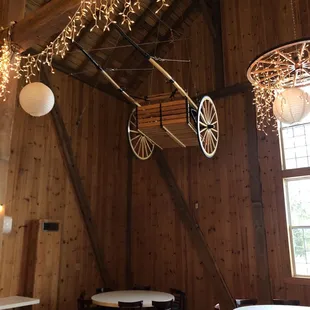 Private party loft area