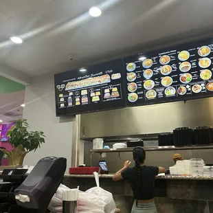 sushi and sashimi, interior