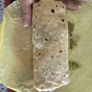 Carne Asada Burrito