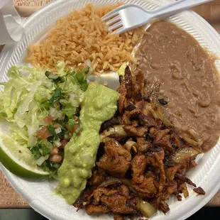 El 17. Al Pastor Plate