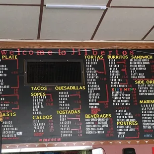 Great food. FYI: If you order the sopes, 3 for $5, it needs to be the same kind of meat.