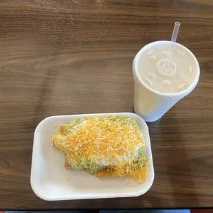 3 beef roll tacos