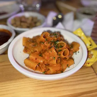 Rigatoni Alla Kimchi