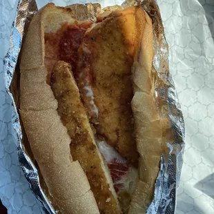 Chicken Parmesan Sub