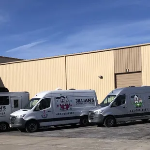 Heading out for a busy day!