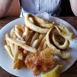 Perch dinner